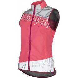 Mouwloos fietsjack dames - Amy Jacked roze
