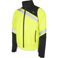 Water- en winddichte regenjas fiets met reflectie en fluo - 8000 mm waterkolom - Wowow Fuji Rain Jacket