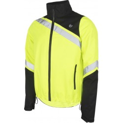Water- en winddichte regenjas fiets met reflectie en fluo - 8000 mm waterkolom - Wowow Fuji Rain Jacket