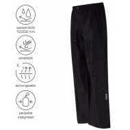 Pro-X Elements Majola regenbroek unisex waterdicht 10.000 mm - ademend 5000gr/m²/24u - PXE Pro