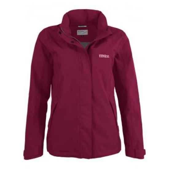 Regenjas Sky Pro-X Elements - Dames - Sympatex - 20000mm waterdicht - 8000gr/24u ademend - Winddicht - Afneembare kap