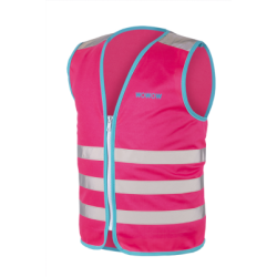 WOWOW  jacket roze- Design Fluo hesje kind