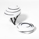 Closca Loop Opvouwbare fietshelm wit - EN1078 - Reflecterende achterzijde