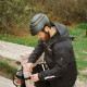 Closca Loop Helm Zwart - Inklapbare Design Fietshelm EN1078 - Skatting - step - monowheel