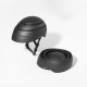 Closca Loop Helm Zwart - Inklapbare Design Fietshelm EN1078 - Skatting - step - monowheel