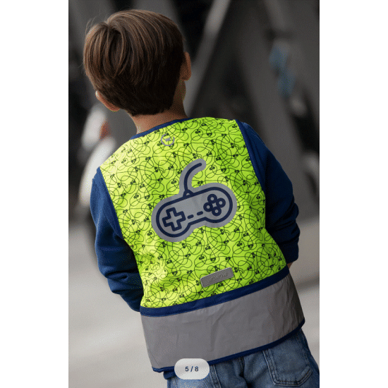 Zippy - Fluovestje voor kinderen - Geel - Wowow