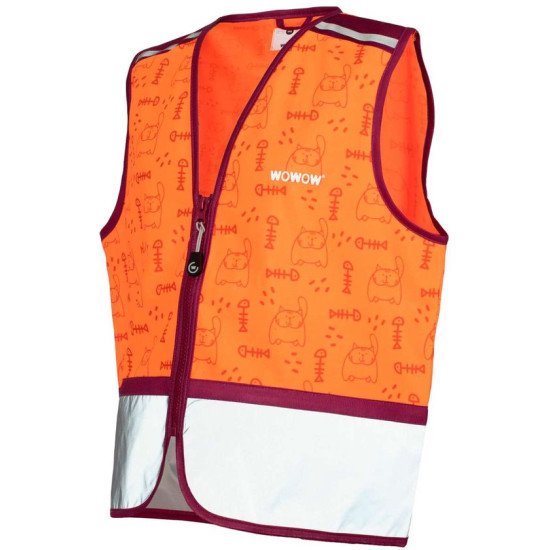 Zippy - Fluovestje voor kinderen - oranje- Wowow