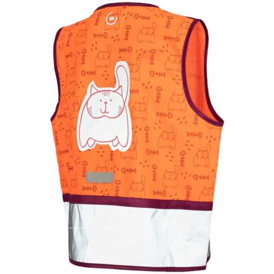 Zippy - Fluovestje voor kinderen - oranje- Wowow