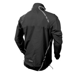 Waterdichte en ademende Regenjas - WOWOW Commuter Jacket zwart Waterdichte en ademende Regenjas - WOWOW Commuter Jacket zwart