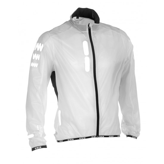 Ultralight Jacket Supersafe  WOWOW  - Reflecterende compacte fietsjas waterdicht  - 7500mm waterkolom