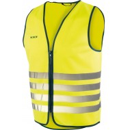 BIG FUN JACKET- Fietsjas Fluo met rits - Veiligheidsjas CE EN 17353