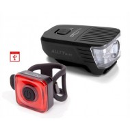 Magicshine set voorlicht 300 lumen + achterlicht- USB oplaadbaar Magicshine set voorlicht 300 lumen + achterlicht- USB oplaadbaar