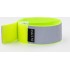 Set 2 stuks - Reflecterende armband/beenband fluo geel met velcro -3M - EN17353 certificaat