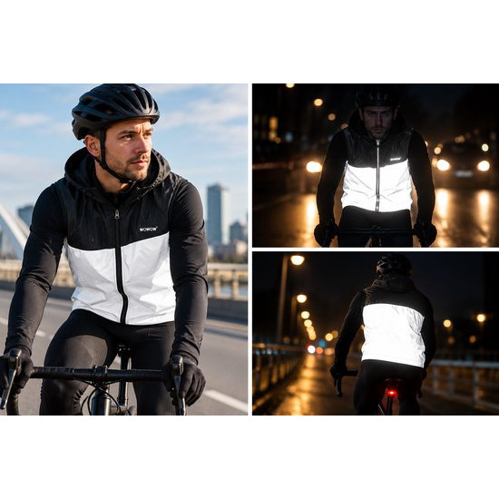 Reflecterende jas met kap by WOWOW - EN17353 Reflecterende jas met kap by WOWOW - EN17353