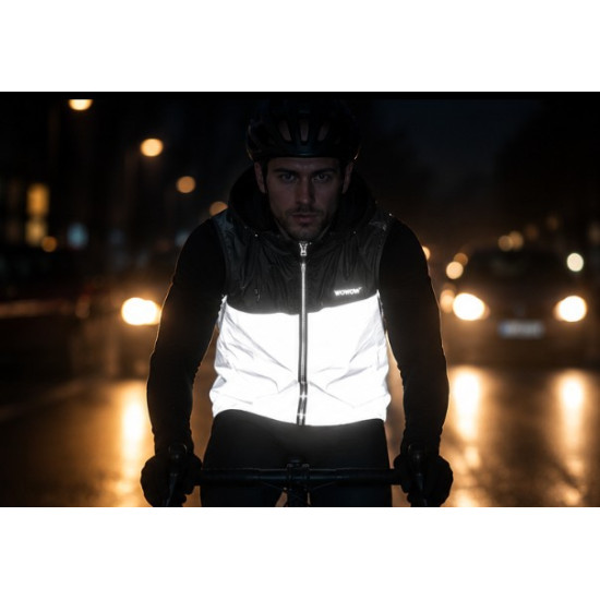Reflecterende jas met kap by WOWOW - EN17353 Reflecterende jas met kap by WOWOW - EN17353