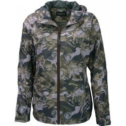 Regenjas Camou Pro-X Elements - Dames - PXE Light - 10000mm waterdicht - 3000gr/24u ademend - Winddicht - Aanpasbare kap