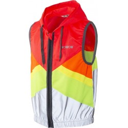 Fluo jasje met kap - Cape Town hoodie - Rood - Wowow Fluo jasje met kap - Cape Town hoodie - Rood - Wowow