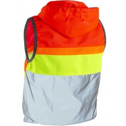 Fluo jasje met kap - Cape Town hoodie - Rood - Wowow Fluo jasje met kap - Cape Town hoodie - Rood - Wowow