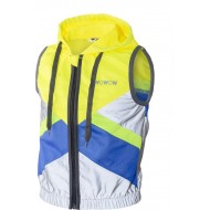 Fluo jasje met kap - Cape Town hoodie - Geel - Wowow Fluo jasje met kap - Cape Town hoodie - Geel - Wowow