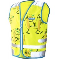 Fluovestje voor kinderen - Comic veggie jacket - Geel - Wowow Fluovestje voor kinderen - Comic veggie jacket - Geel - Wowow