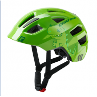 Cratoni Maxster Dino - Fietshelm kind met achterlicht ADAC getest - extra bescherming slapen en achterhoofd