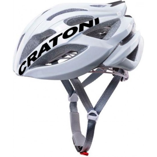Cratoni C-Bolt Race Fietshelm - Wit Cratoni C-Bolt Race Fietshelm - Wit