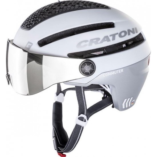 Cratoni Commuter - Helm speed pedelec met vizier- ebike- NTA 8776