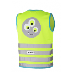 WOWOW Crazy Monster jacket  Design Fluo hesje - kind