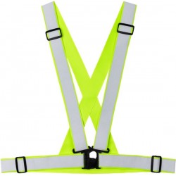 Kruisgordel reflecterend - Cross Belt zwart 