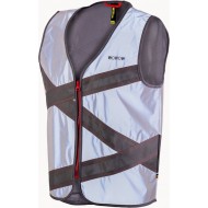 Crossroad WOWOW full reflective - Fluohesje met rits - volwassenen