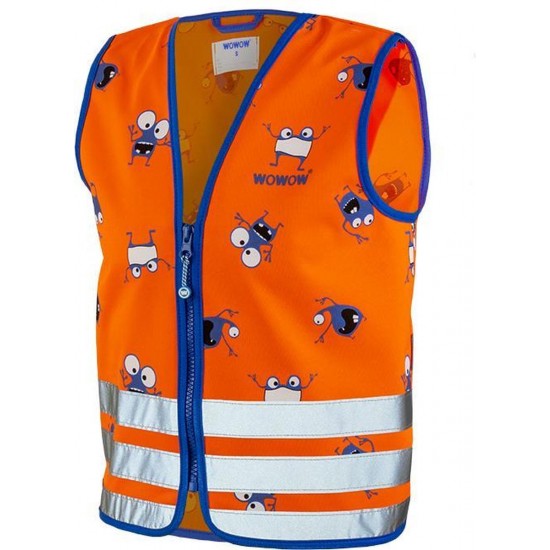 WOWOW Goyo Jacket Oranje - Fluohesje kind EN17353 WOWOW Goyo Jacket Oranje - Fluohesje kind EN17353