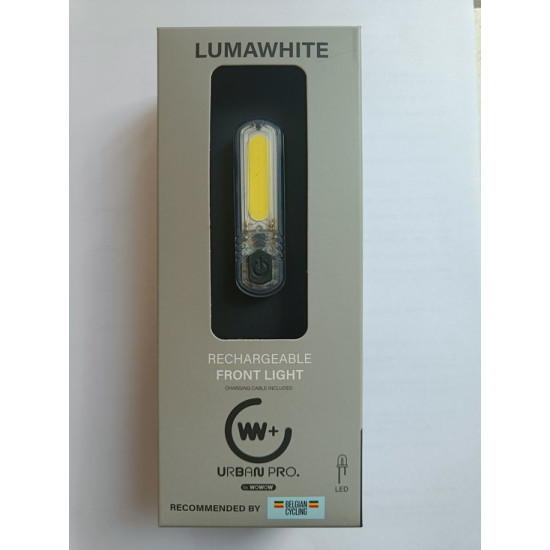 Lumawhite by WOWOW - Voorlicht 68 lumen - Usb oplaadbaar Lumawhite by WOWOW - Voorlicht 68 lumen - Usb oplaadbaar