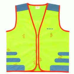 WOWOW Nutty Wacky jacket  - Design Fluo hesje - kind