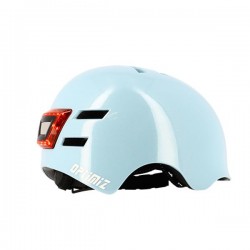 Optimiz Fietshelm met geïntegreerd voor- en achterlicht - EN 1078