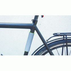 WOWOW quadro - set van 3 reflecterende doekjes met velcro sluiting - zadel swiper