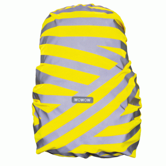 Bagcover berlin geel WOWOW  - Rugzakhoes waterdicht  - 25L