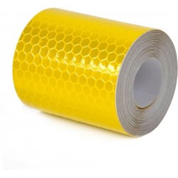 Reflecterende Tape klasse I:  1 x gele rol (5cm x 400cm)