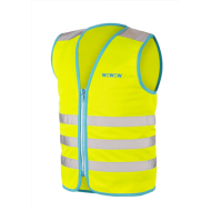 WOWOW  jacket geel - Design Fluo hesje kind WOWOW  jacket geel - Design Fluo hesje kind