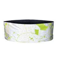 Wrap it City Map WOWOW - Multifunctionele Reflecterende band